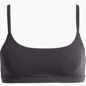 SKIMS Fits Everybody Scoop Bralette - Onyx - Size S